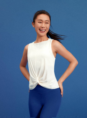 Skechers斯凯奇新款“自在”系列女士背心运动针织背心P224W123