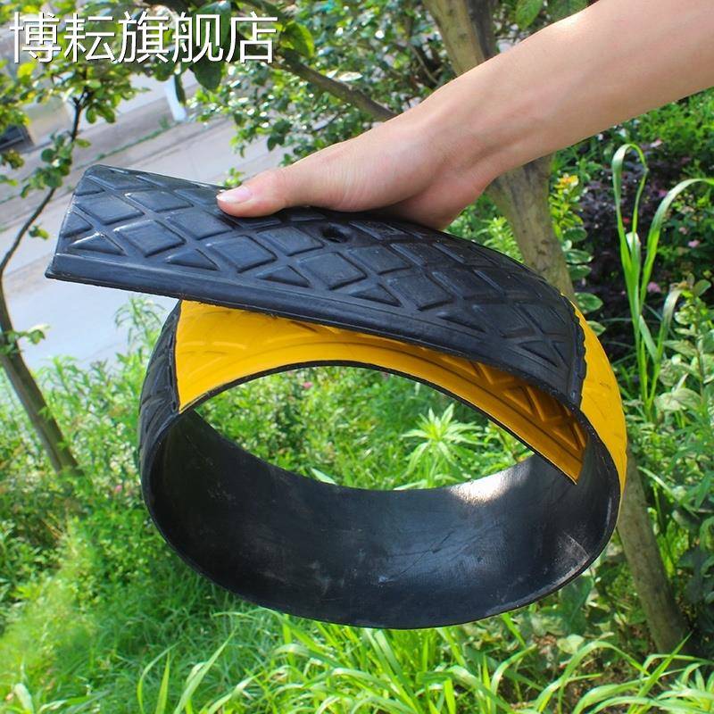 减速带橡胶电动车道路减速板非机动车限速缓冲带减速垄微型减速带