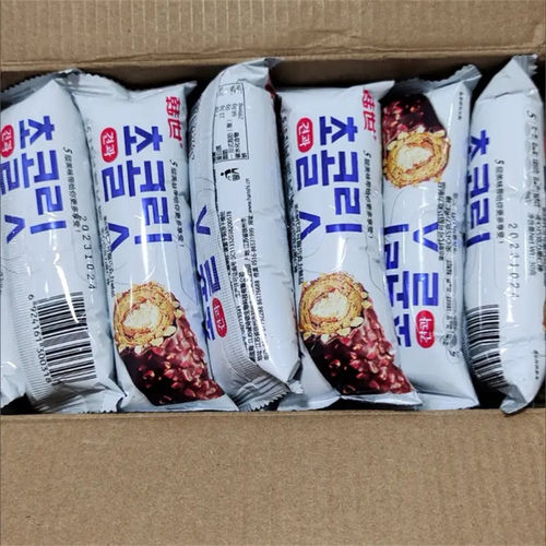 【抢】【爆浆-5层夹心】韩世花生夹心巧克力果仁棒720g年货