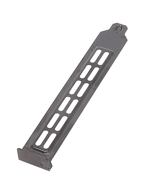 电脑机箱后置显卡PCI防尘挡片主板通用金属挡板黑色有孔档板 显卡PCI档板 电脑机箱档板防尘美化机箱5G-1