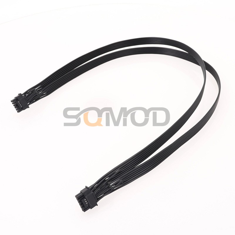 sqmOD供电线公对公18AWG模组线