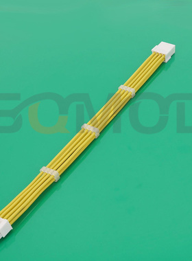 SQC23显卡8Pin电源延长线 显卡8针 GPU供电加长线 GPU 8PIN电源GPU线材8针公母线 198芯特软硅胶线黄色线白壳