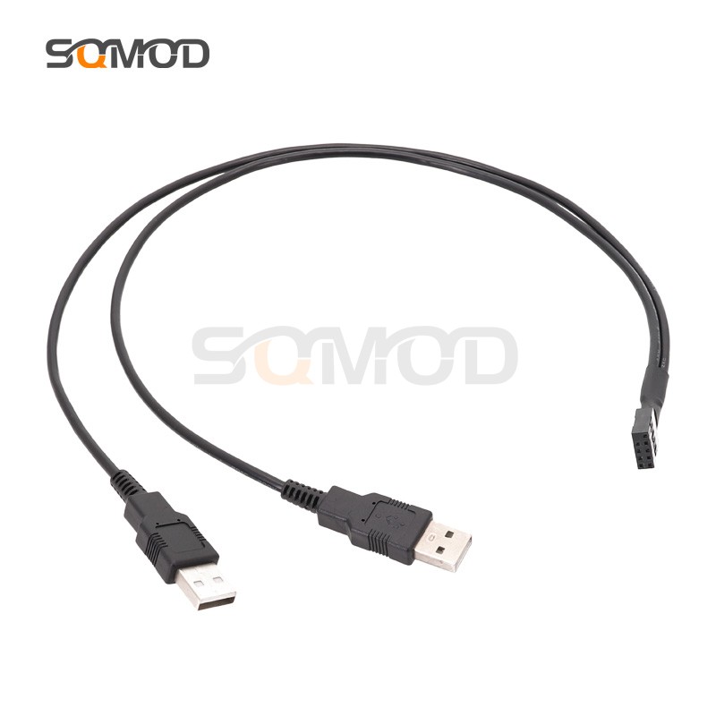 公头杜邦转双USB主板sqmOD