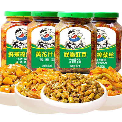 饭扫光下饭菜四川鲜脆榨菜丝