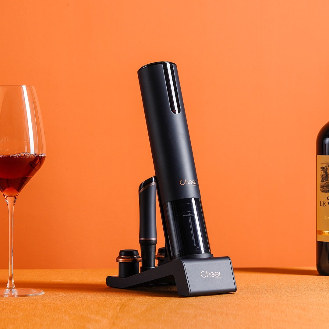 电动红酒开瓶器全自动英国轻奢快速醒酒器套装高档礼盒家用启瓶器