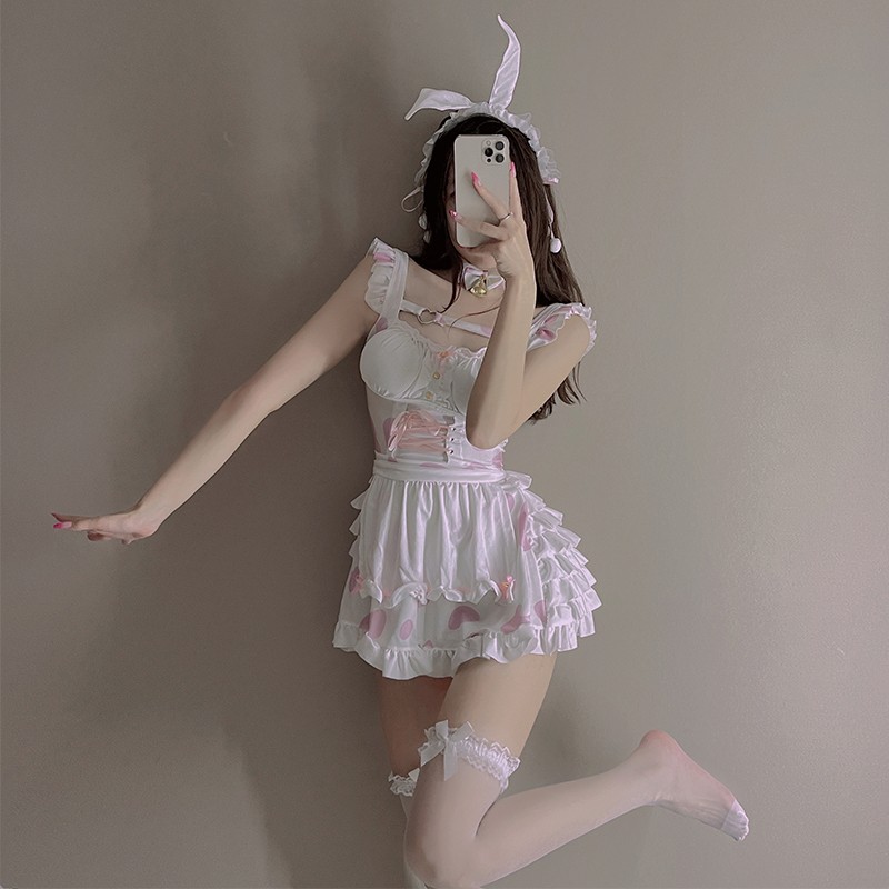 可爱女仆cos萌系纯欲兔女郎服