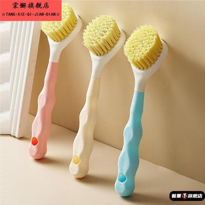 痰盂刷子牙科口腔科马桶短款小柄卫浴厕所去污双头款塑料去死角刷