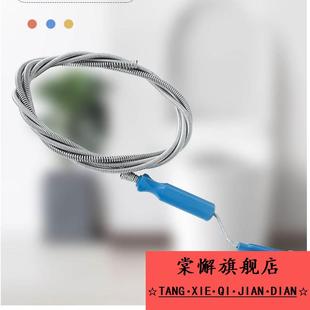 马桶管道疏通器下水道堵塞钢丝绳手摇通管通马桶新型疏通剂掏粪排