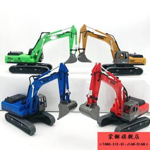 玩具车小汽车挖土机模型仿真车模工程车摆件玩具卡车儿童男孩