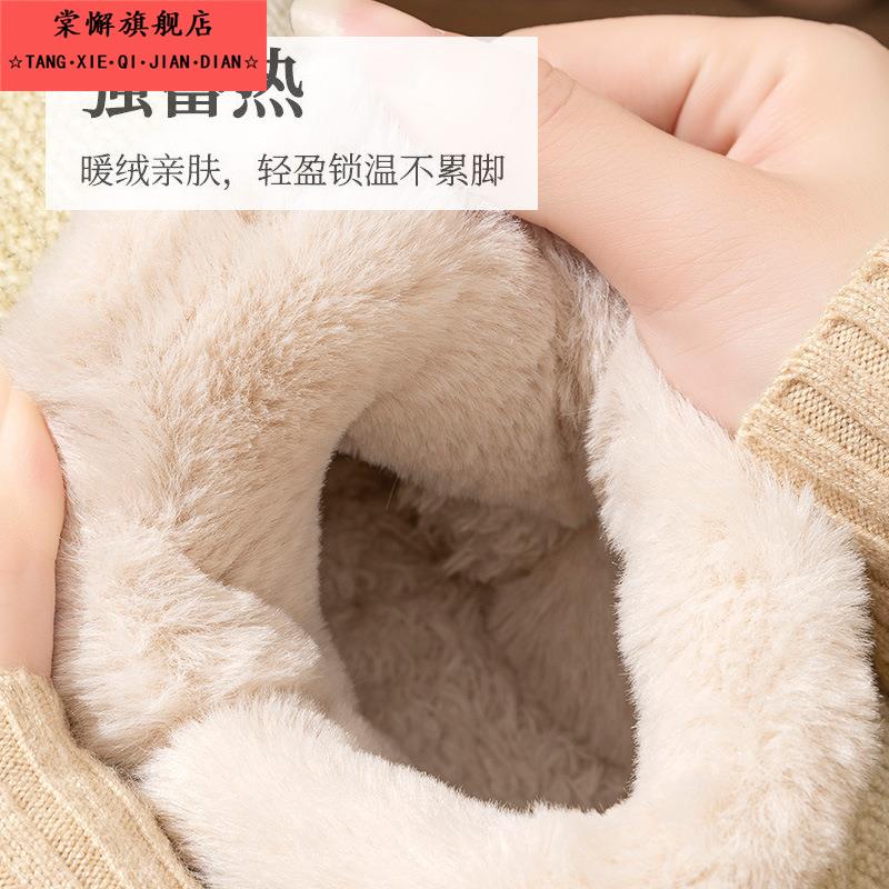 包跟棉鞋女款家居家用保暖秋冬季新款外穿毛绒厚底舒适棉拖鞋男士