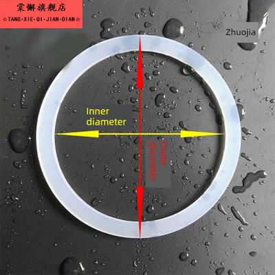 下水管头盖密封圈Pvc排水管50堵塞器检查口110管盖接头橡胶垫圈