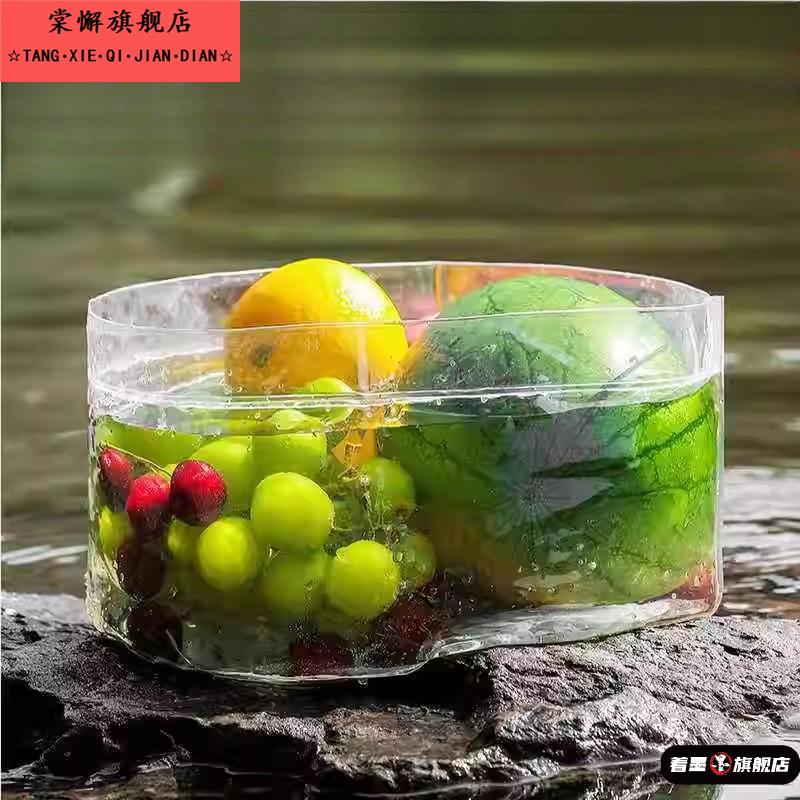 旅行可折叠水盆一次性便携式水桶旅游洗衣袋外出户外洗菜盆泡脚桶