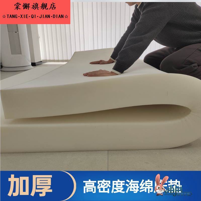 租房专用加厚海绵床垫高密度1.5米1.8米垫子学生宿舍榻榻米飘窗垫