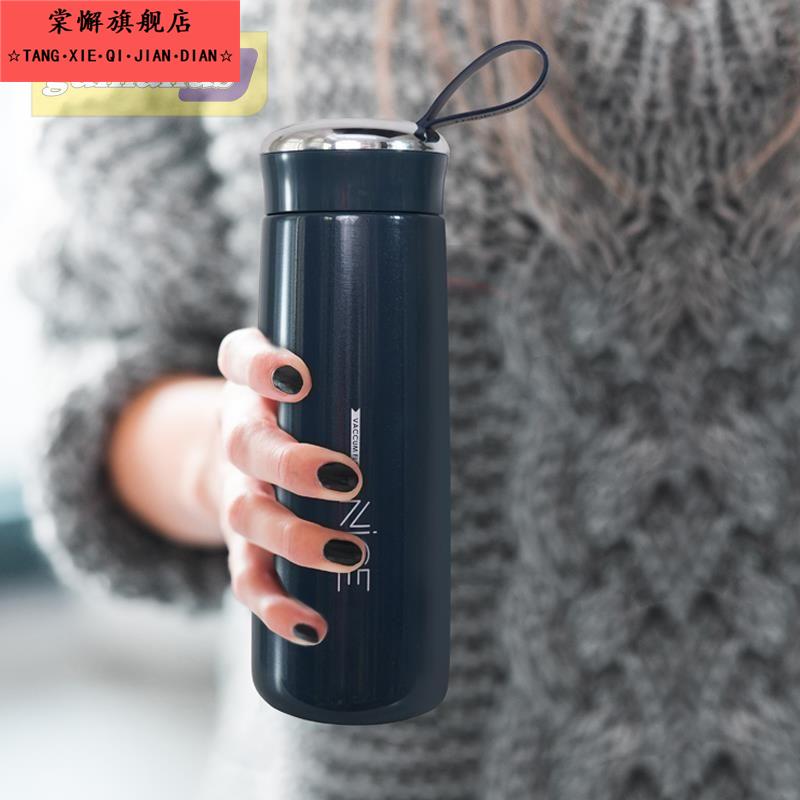 高颜值奈斯玻璃杯男女学生便携情侣水杯地推开业店庆促销礼品杯子