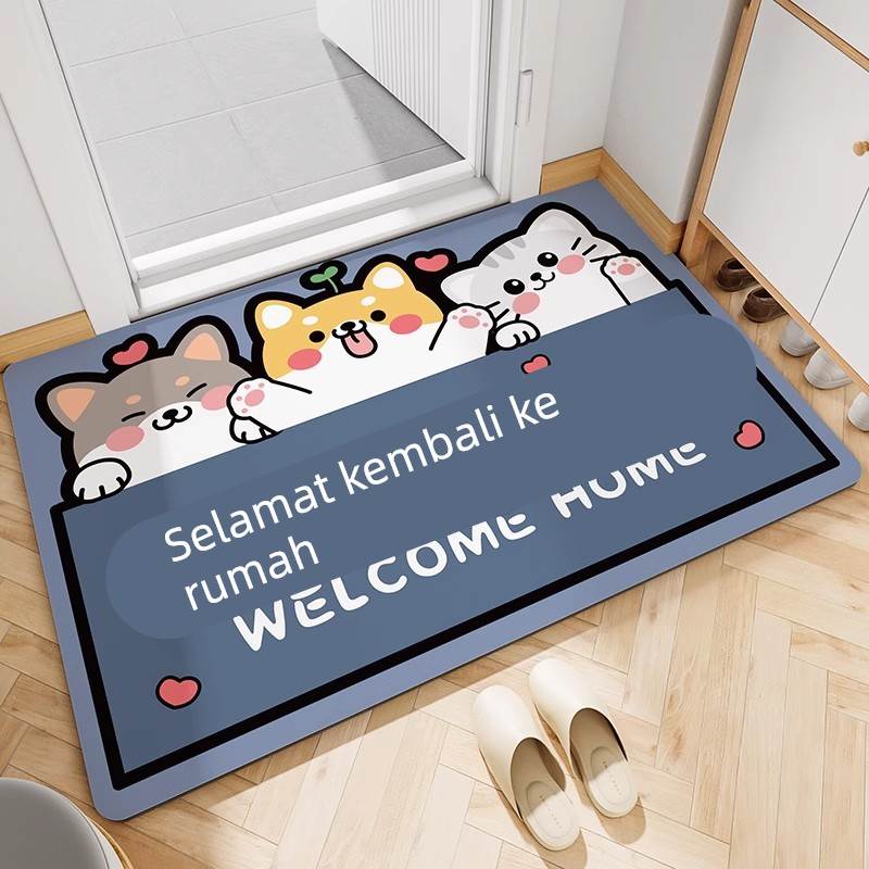 2025新款入户门地垫门口进门垫子地毯家用脚垫门外脚踏防滑入门垫