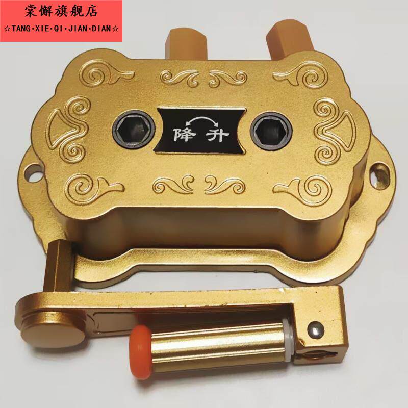 晾衣架手摇器升降配件阳台双杆室内通用摇杆老式维修免打孔内钢丝