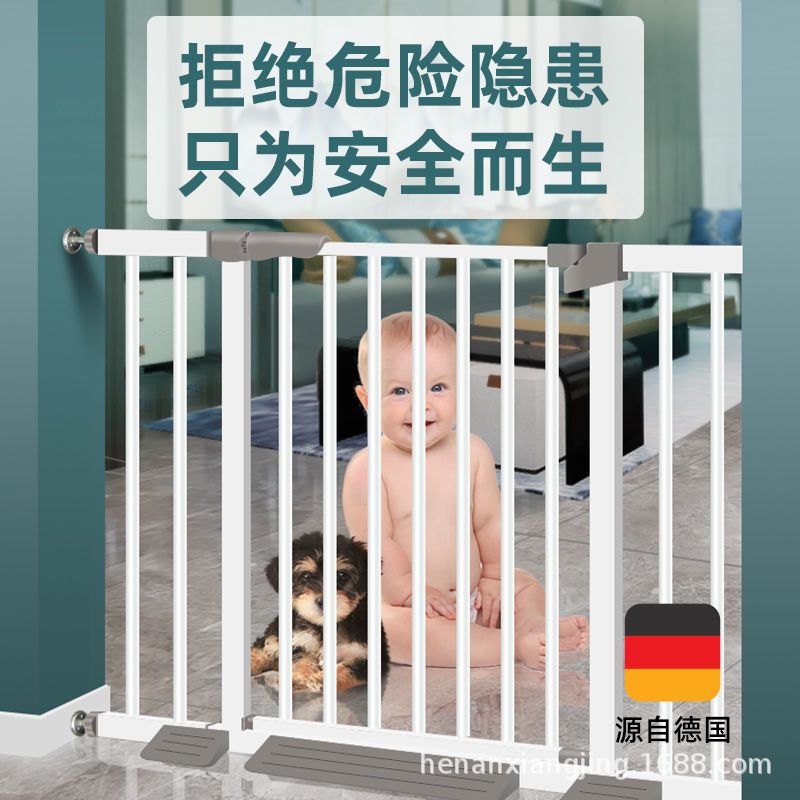 儿童安全门栏楼梯防护栏室内宠物围栏隔离栅栏免打孔安全门防护栏