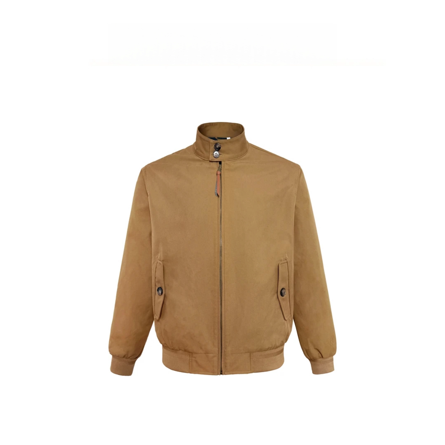 百搭高级感休闲风立领夹克男士春季防风飞行员bomber外套简约时尚