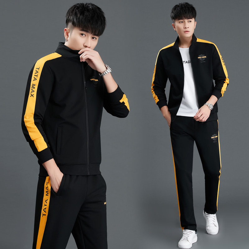 男运动套装春秋季新款青