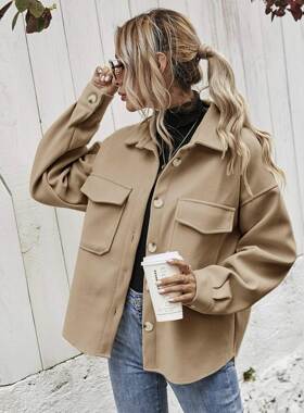 2021Fashion tops jacket women outwear ladies shirt coat 外套