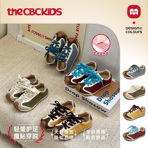 〖小韩简约〗儿童慢跑运动鞋秋新阿甘机能宽楦稳跟童鞋CC106