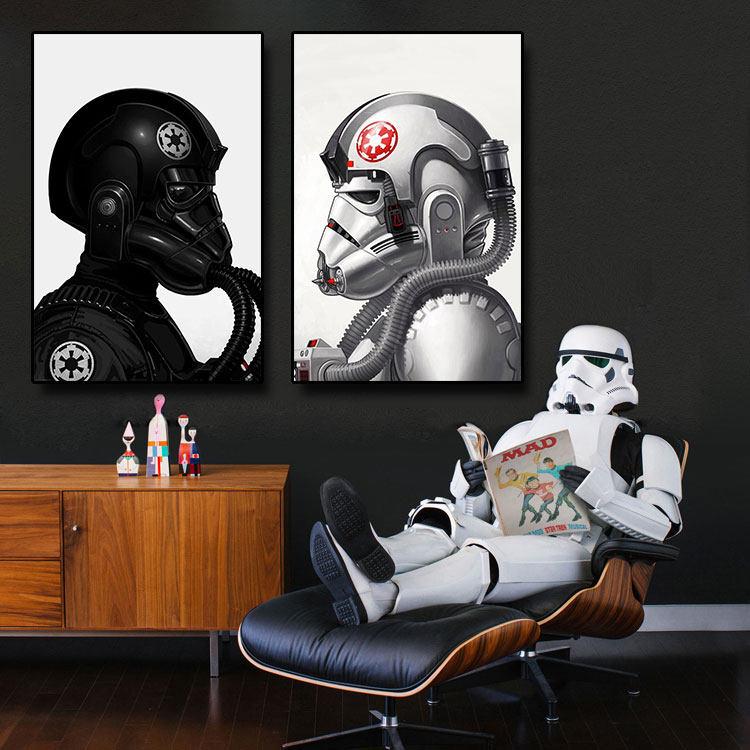星球大战挂画电影院starwars