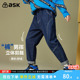 儿童中大童复古水洗休闲长裤 ask 新款 2026春秋季 男童牛仔裤