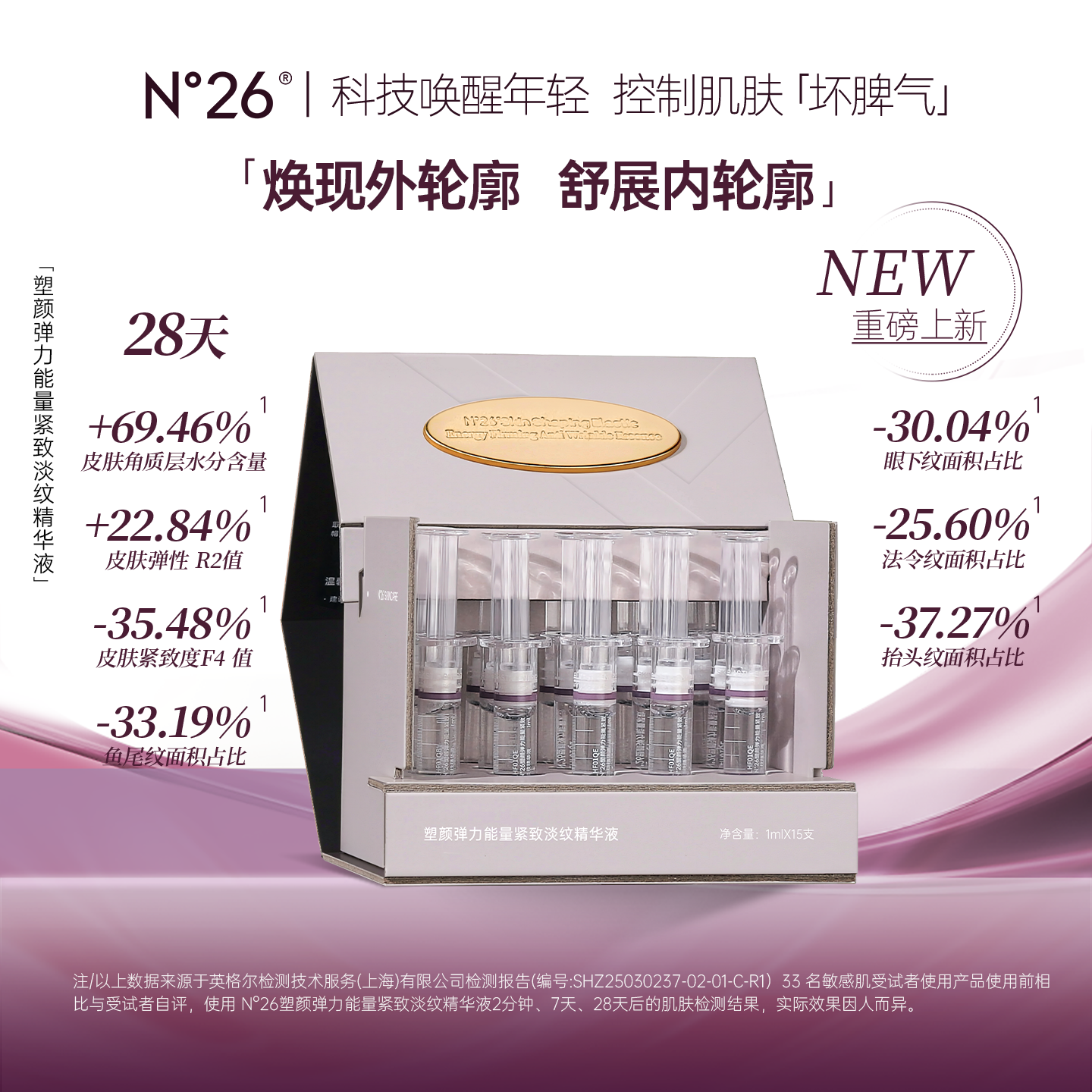 【主播专享】N°26塑颜弹力能量紧致淡纹精华液