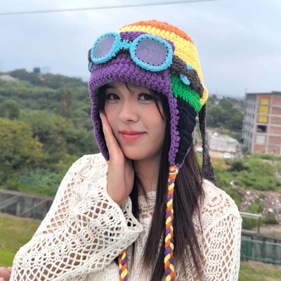 2025新款秋冬护耳保暖针织帽