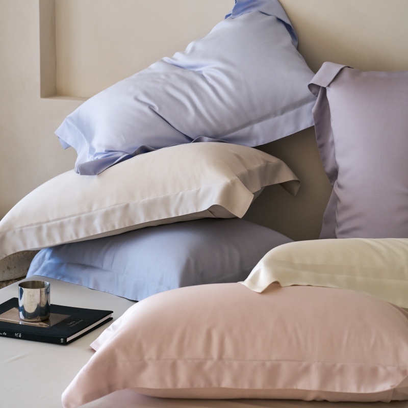 莱赛尔天丝枕套一对装