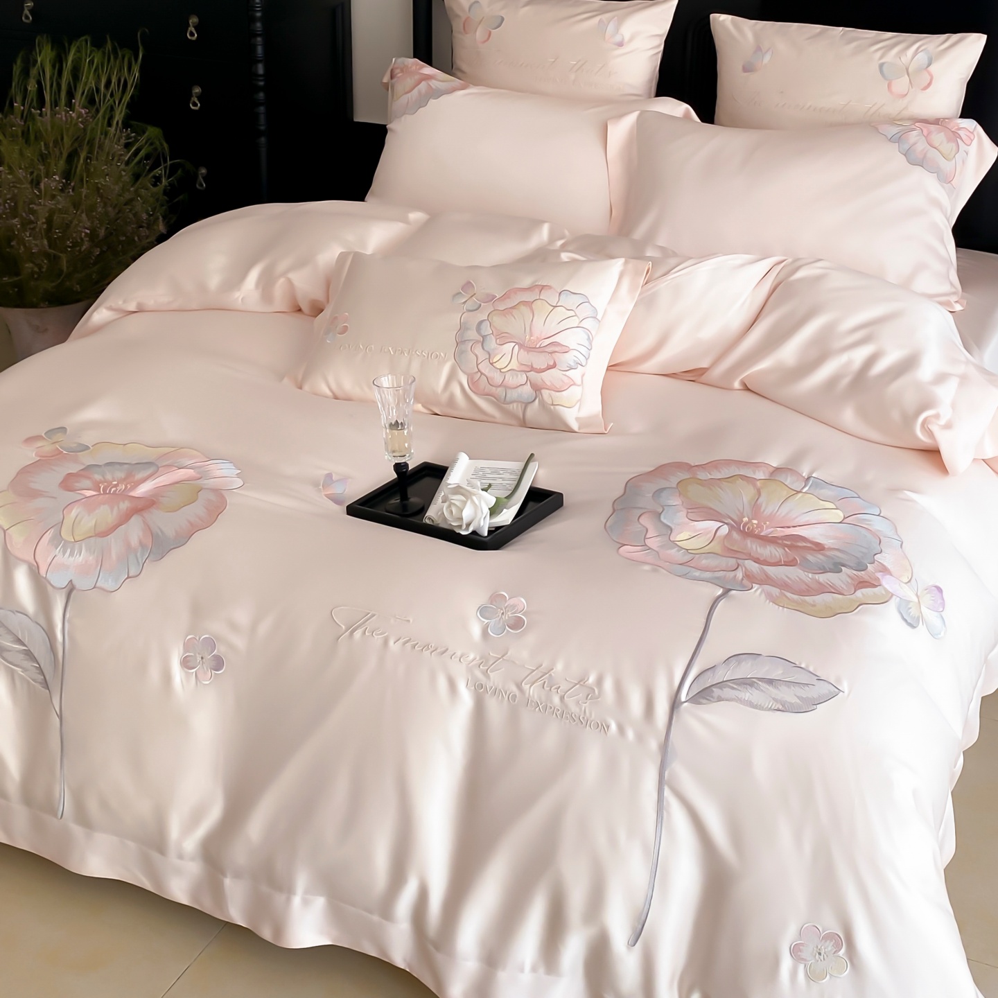 轻奢60S兰精天丝四件套