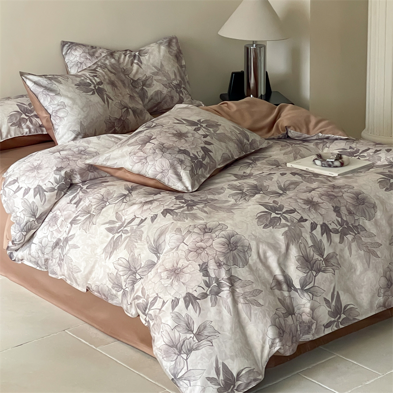 100S长绒棉轻奢双版全棉四件套