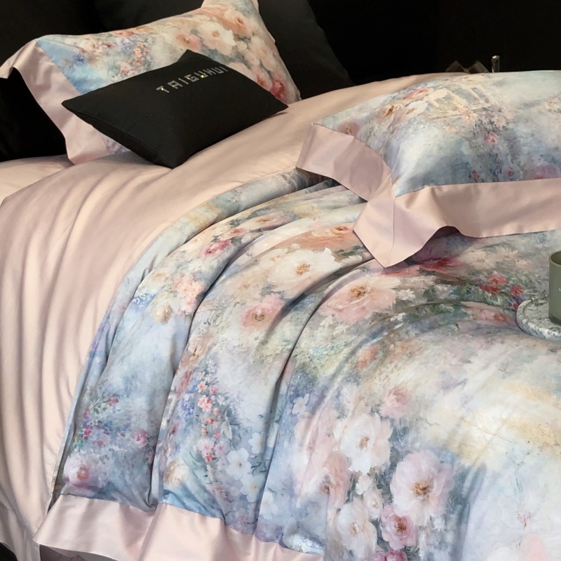 高支高密长绒棉四件套