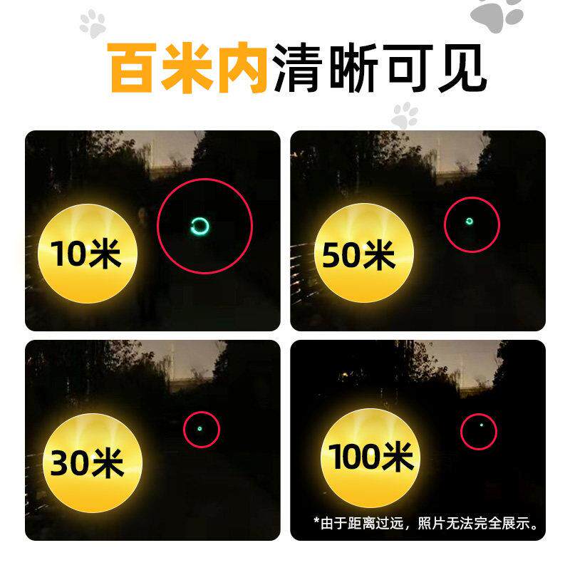 宠物狗狗发光狗项圈颈圈