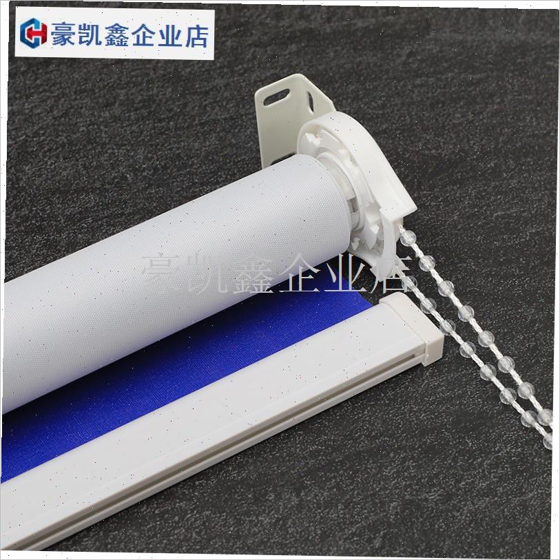 手动窗帘配件卷帘安装头码拉珠粗拉绳拉链升降控件W制头控制器支.