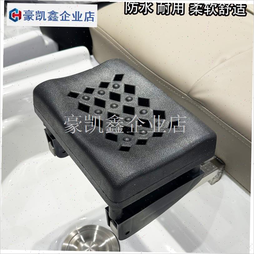 理发店洗发床枕头加宽手工海绵枕头G泰国床扁枕头美发沙龙头治疗.