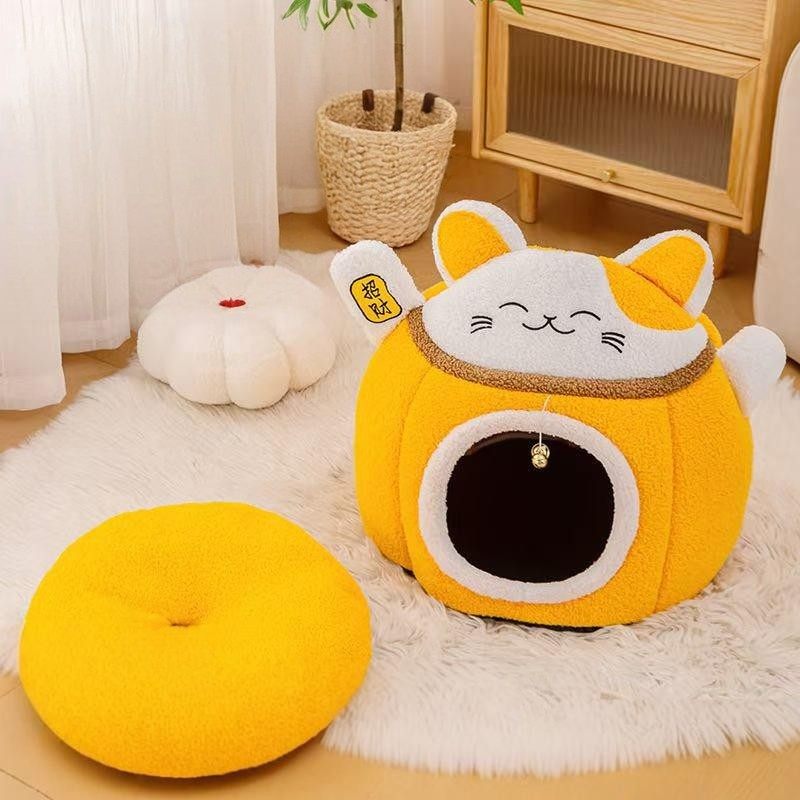 冬天保暖可拆洗狗窝猫窝四季通用封闭式安全感猫咪睡窝猫屋猫帐篷,宠物/宠物食品及用品,猫笼子/猫别墅,淘宝优惠券,粉丝福利购,淘宝优惠卷