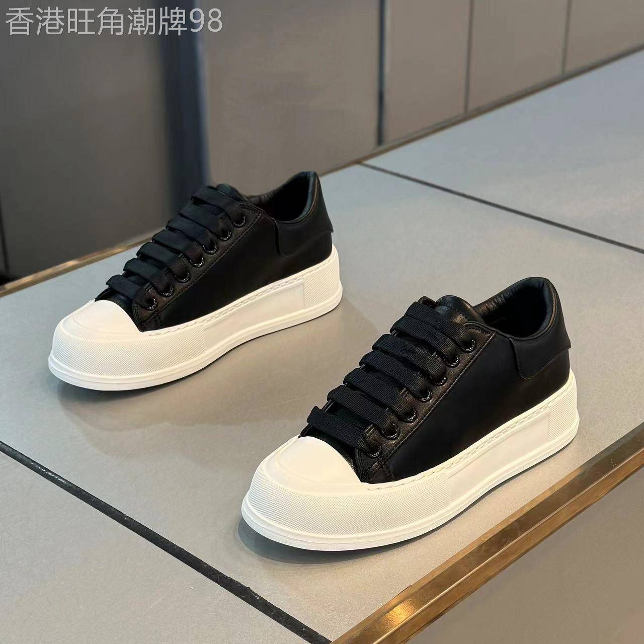 Conlimy Linmax~巨好穿不挑人~时尚百搭小白鞋男韩版厚底潮流板鞋