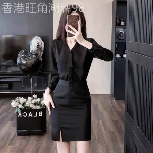 职业衬衫套装裙女夏季新款高级感空姐制服礼物仪接待工装前台工作
