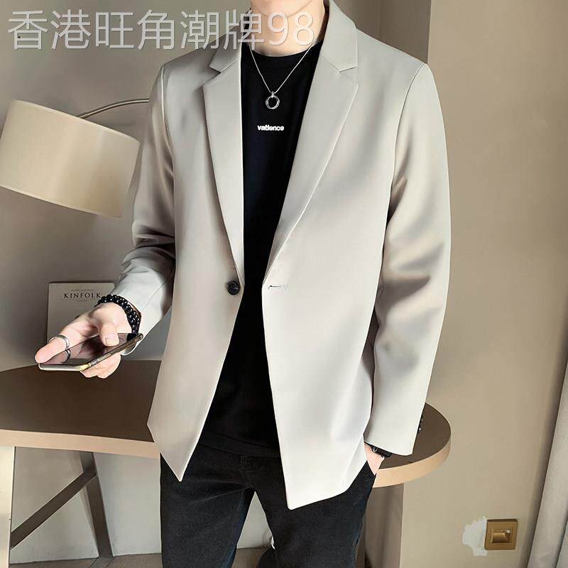 西装外套男春秋季2026新款韩版潮流高级感小西服男士休闲夹克上衣