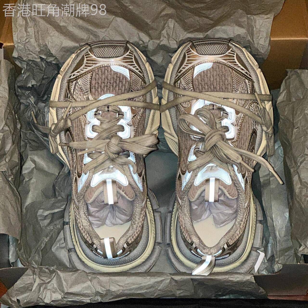 【高品质】巴黎3xl老爹鞋2026年新款运动跑步鞋厚底增高男鞋女款