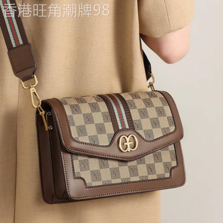 Canson Kоck包包女2026新款高级感复古妈妈包百搭真皮单肩斜揹包