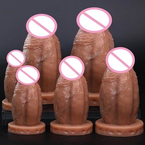 Soft Silicone Penis Alien Dildo Realistic Anal Butt Plug Big