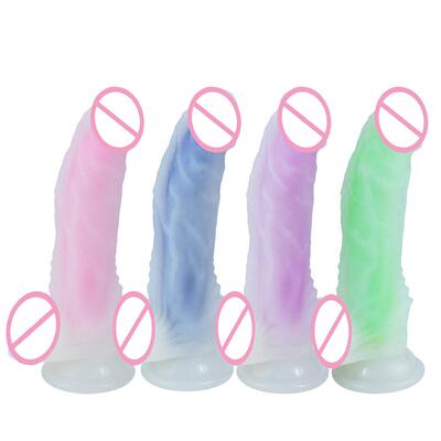Realistic Luminous Dildo for Women Masturbator Vaginal Penis