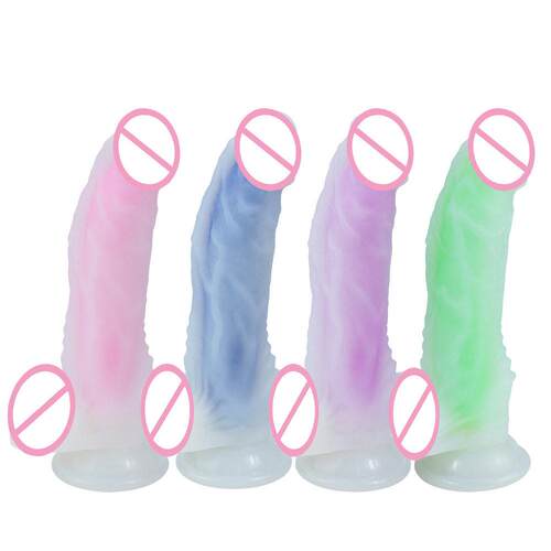 Realistic Luminous Dildo for Women Masturbator Vaginal Penis