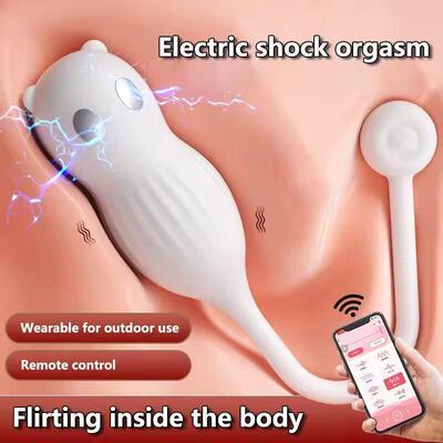 electric shock vibrator female g-spot stimulation orgasm egg