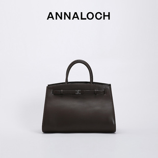 ANNALOCH再生系列摩根包单肩包女新款 大容量通勤手提包斜挎包女包
