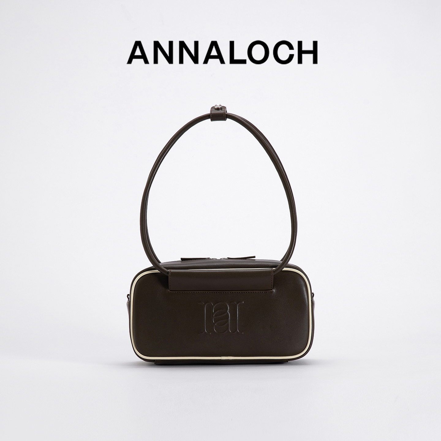 ANNALOCH再生真皮周末系列单肩包