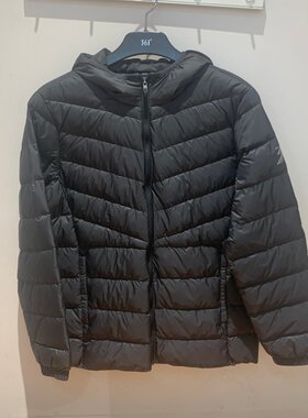 361男装超轻羽绒服专柜正品2025冬季新款保暖防风连帽羽绒服2381