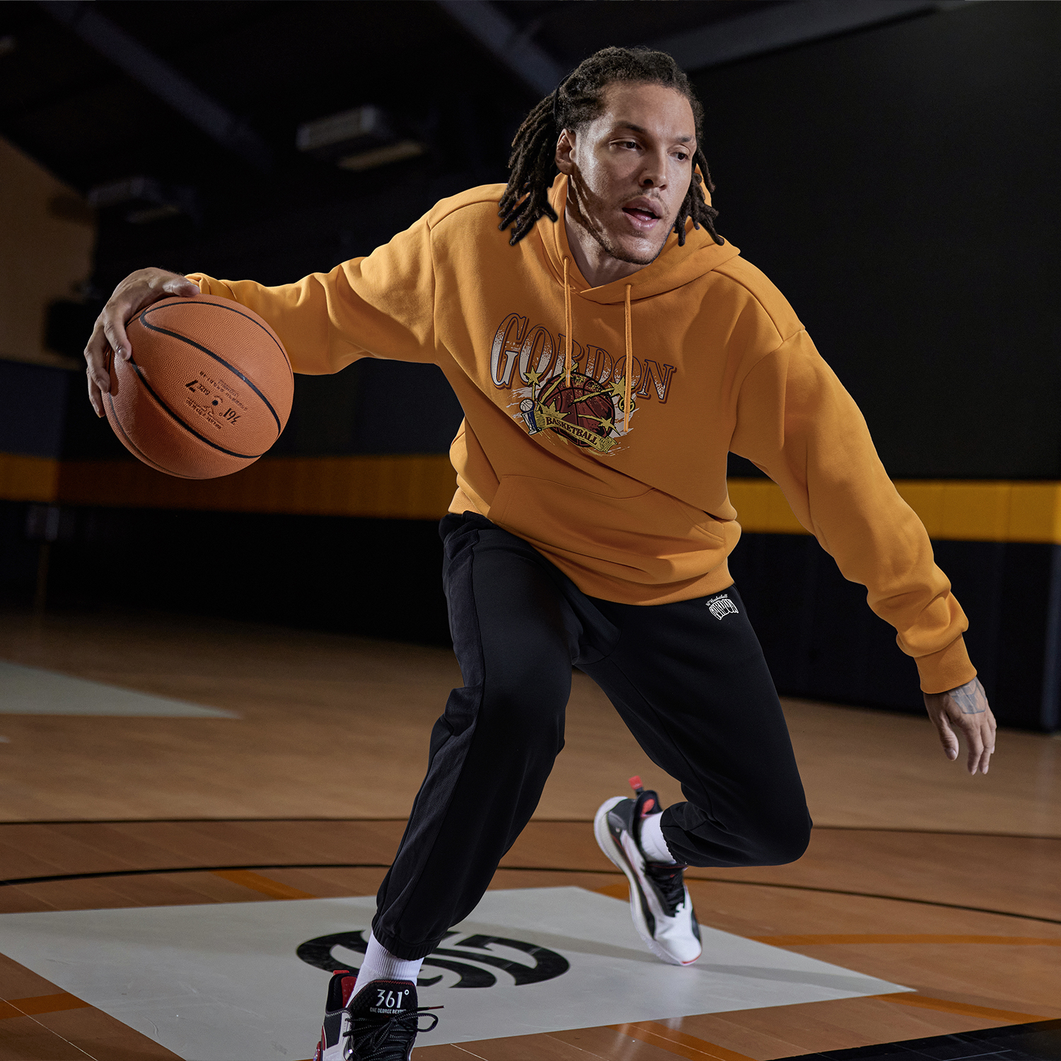 361男装连帽套头卫衣专柜正品2025冬季新款AG含棉运动卫衣1804S